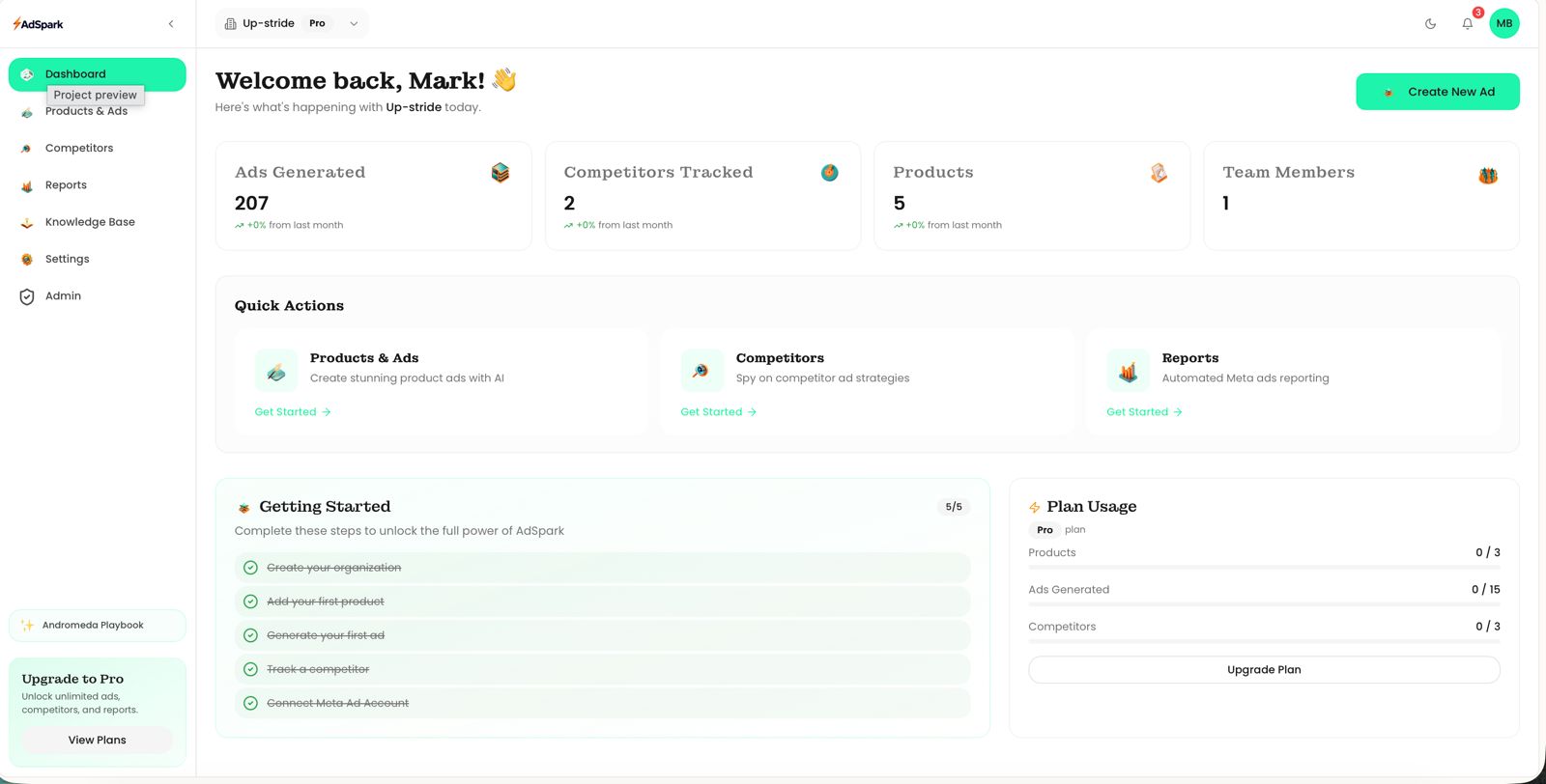 Confidential client screenshot